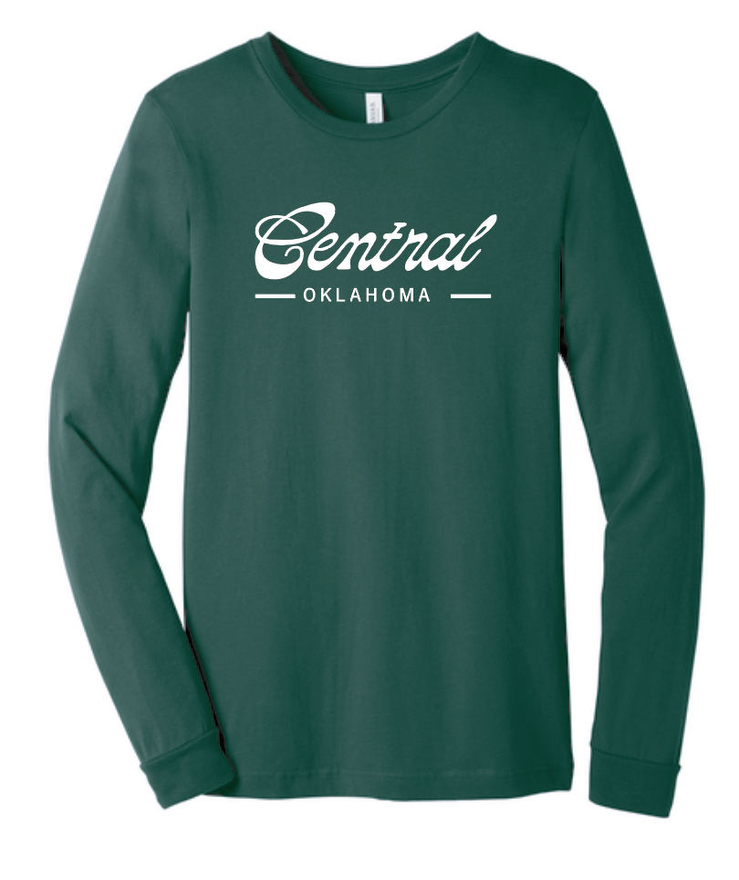COCMHC "Central Oklahoma" L/S T-shirt (forest)