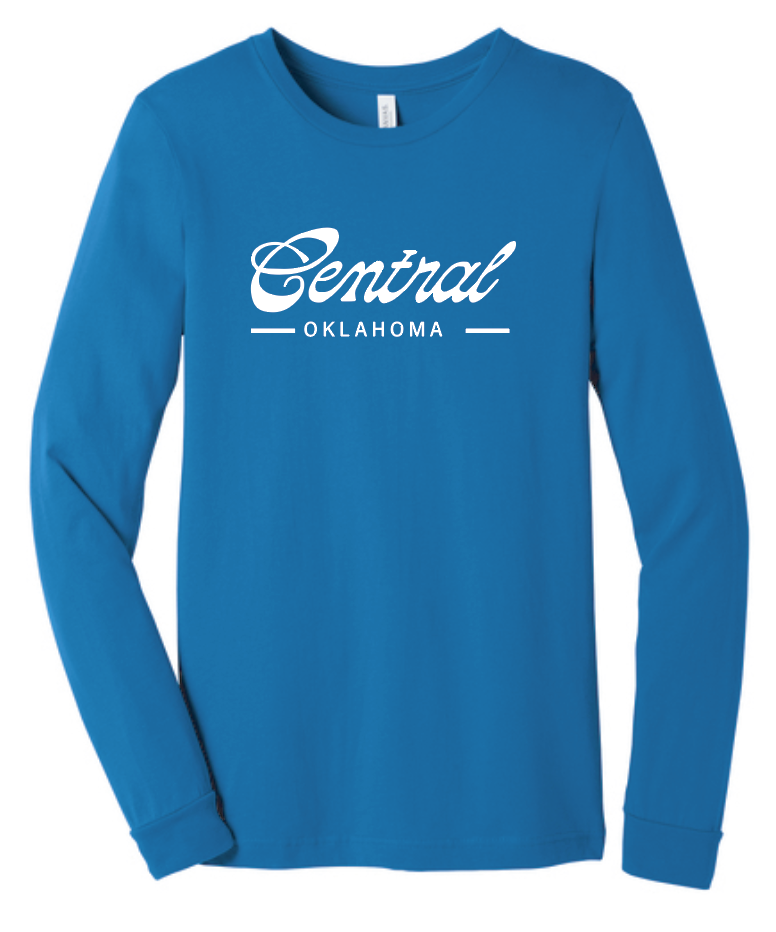 COCMHC "Central Oklahoma" L/S T-shirt (royal)