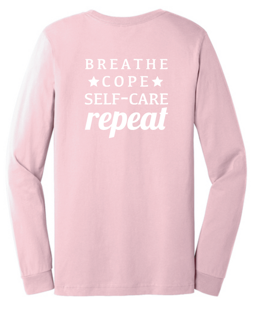 COCMHC "Central Oklahoma" L/S T-shirt (pink)