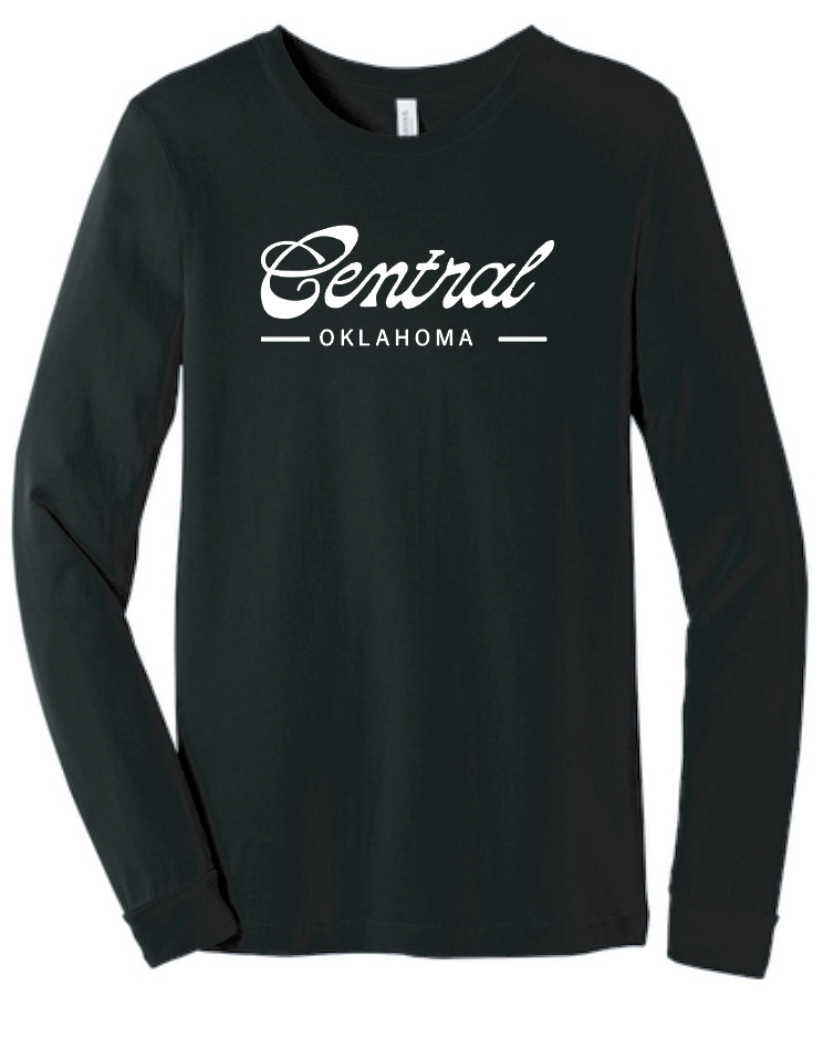 COCMHC "Central Oklahoma" L/S T-shirt (black)
