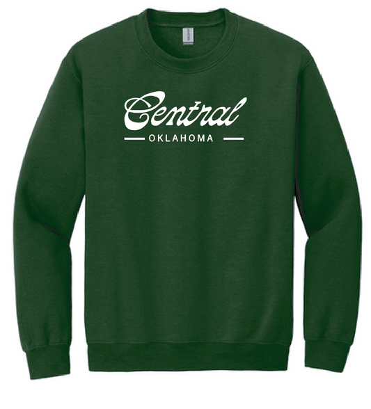 COCMHC "Central Oklahoma" Crewneck Sweatshirt (forest)