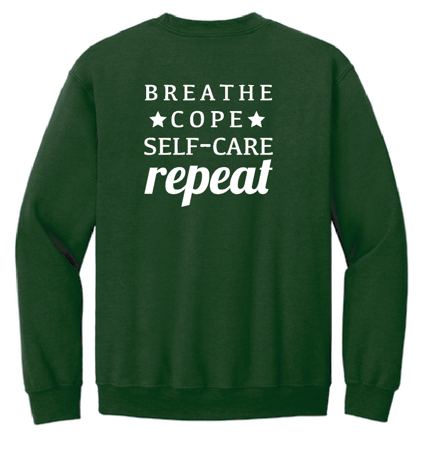 COCMHC "Central Oklahoma" Crewneck Sweatshirt (forest)