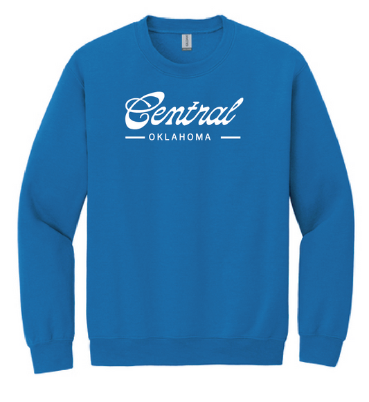 COCMHC "Central Oklahoma" Crewneck Sweatshirt (royal)