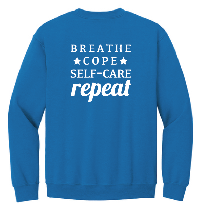 COCMHC "Central Oklahoma" Crewneck Sweatshirt (royal)