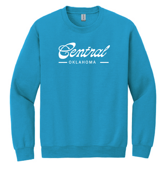COCMHC "Central Oklahoma" Crewneck Sweatshirt (sapphire)