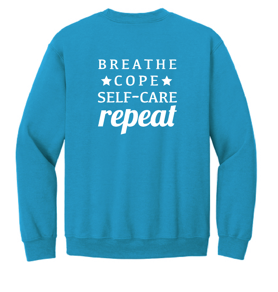 COCMHC "Central Oklahoma" Crewneck Sweatshirt (sapphire)