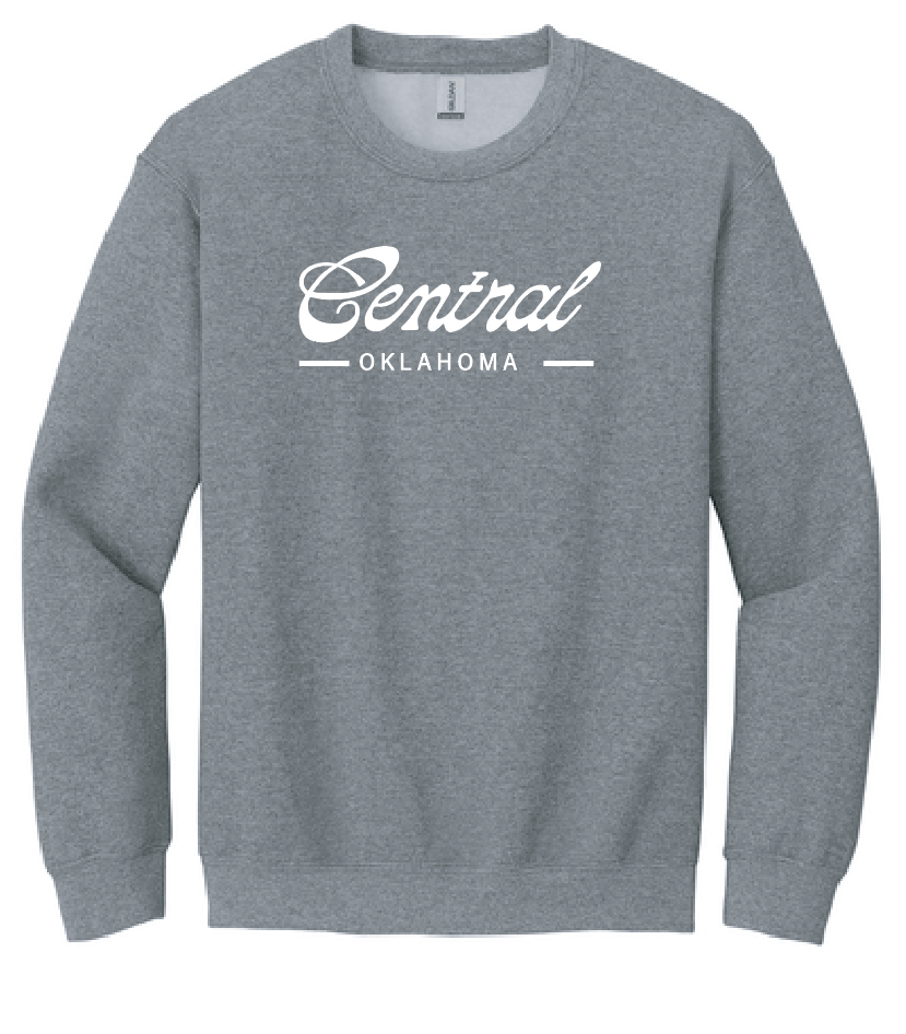 COCMHC "Central Oklahoma" Crewneck Sweatshirt (graphite)