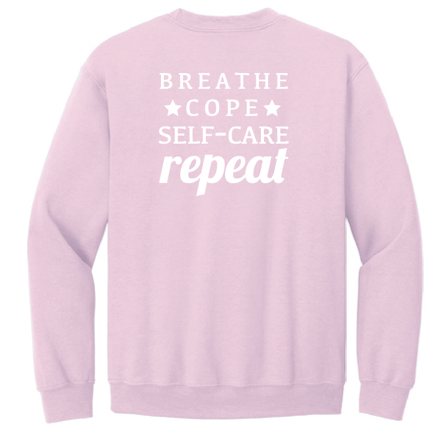 COCMHC "Central Oklahoma" Crewneck Sweatshirt (pink)