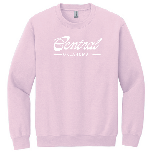 COCMHC "Central Oklahoma" Crewneck Sweatshirt (pink)