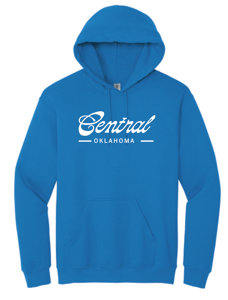 COCMHC "Central Oklahoma" Hooded Sweatshirt (royal)