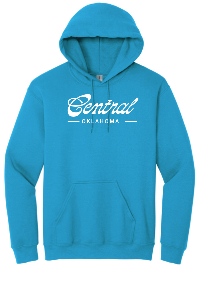 COCMHC "Central Oklahoma" Hooded Sweatshirt (sapphire)