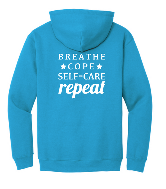 COCMHC "Central Oklahoma" Hooded Sweatshirt (sapphire)