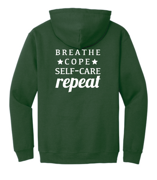 COCMHC "Central Oklahoma" Hooded Sweatshirt (forest)