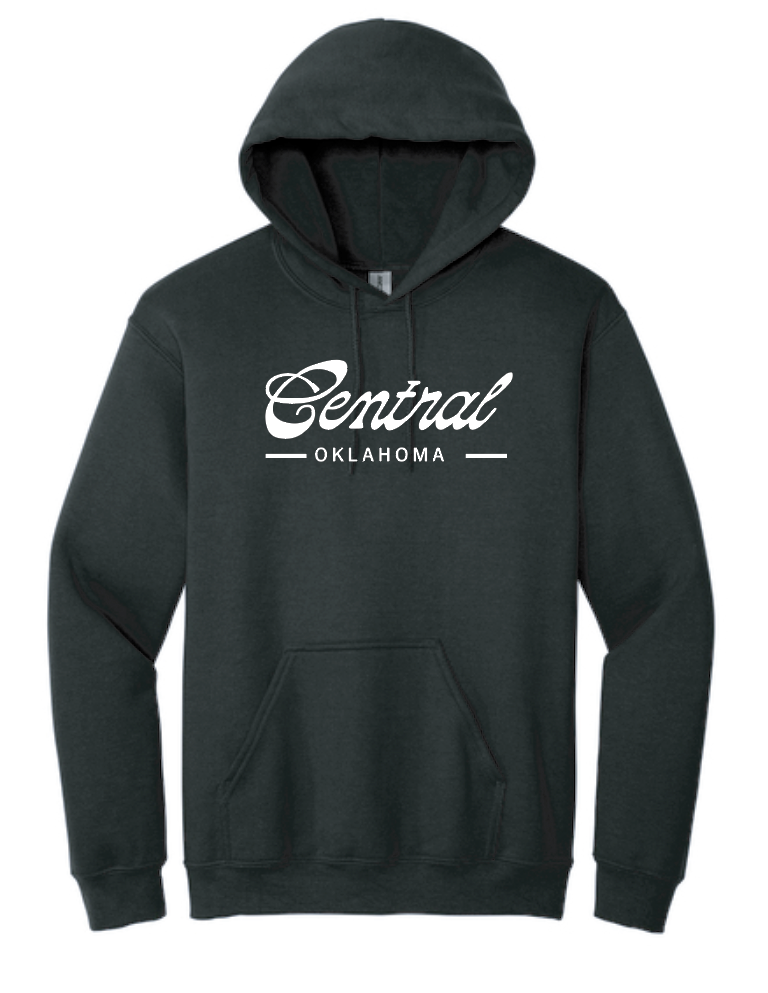 COCMHC "Central Oklahoma" Hooded Sweatshirt (black)