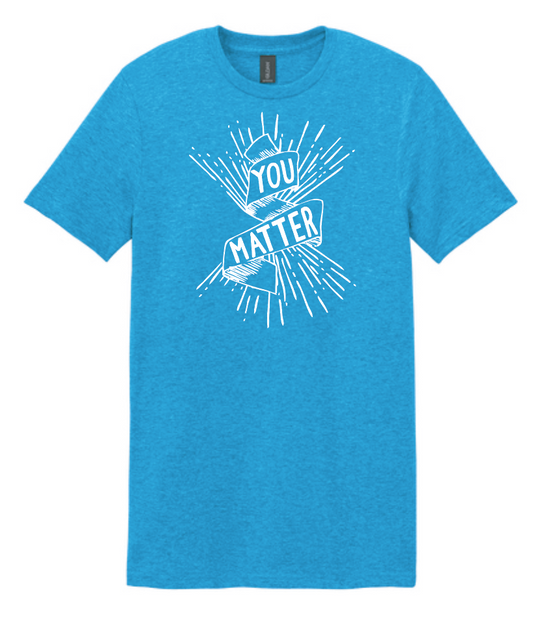 COCMHC "You Matter" S/S T-shirt (sapphire)