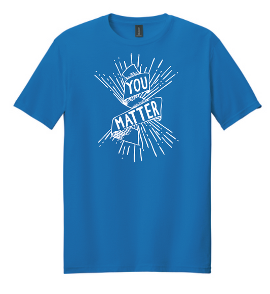 COCMHC "You Matter" S/S T-shirt (royal)