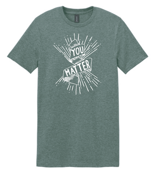 COCMHC "You Matter" S/S T-shirt (mil green)