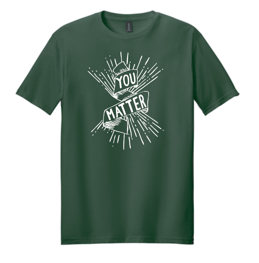 COCMHC "You Matter" S/S T-shirt (forest)