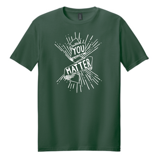 COCMHC "You Matter" S/S T-shirt (forest)
