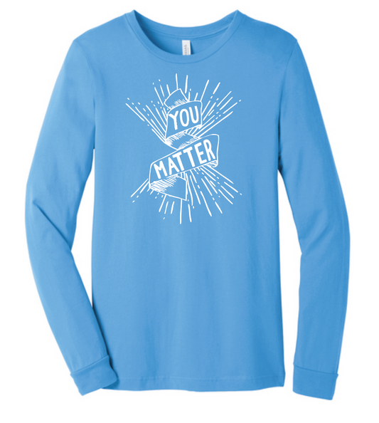 COCMHC "You Matter" L/S T-shirt (carolina)