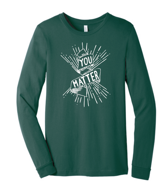 COCMHC "You Matter" L/S T-shirt (forest)
