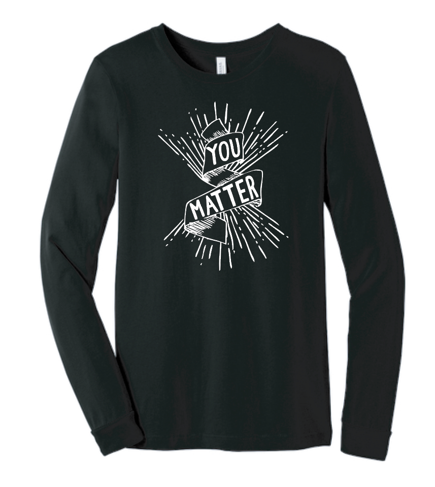 COCMHC "You Matter" L/S T-shirt (black)