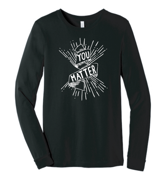 COCMHC "You Matter" L/S T-shirt (black)