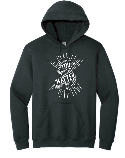 COCMHC "You Matter" Hooded Sweatshirt (black)