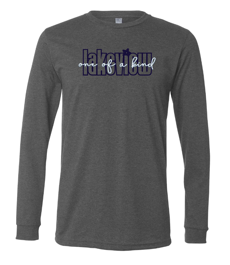 Lakeview "One of a Kind" Design L/S T-shirt (deep heather)
