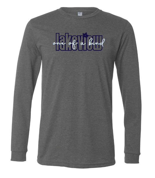 Lakeview "One of a Kind" Design L/S T-shirt (deep heather)