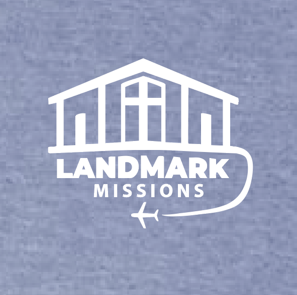 Landmark Missions "Go and Tell" Design S/S T-shirt (indigo)