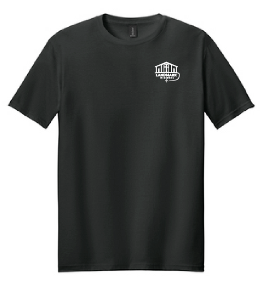 Landmark Missions "Go and Tell" Design S/S T-shirt (black)
