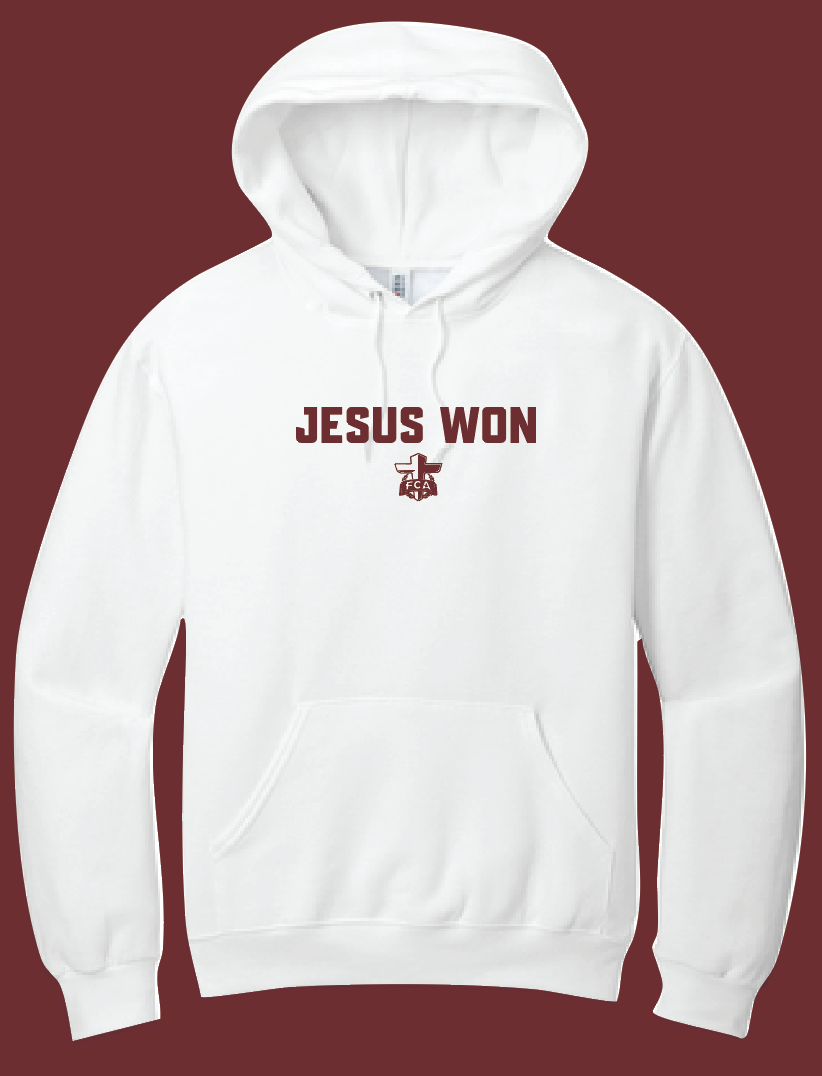 Blanchard FCA "Jesus Won" Design Hooded Sweatshirt