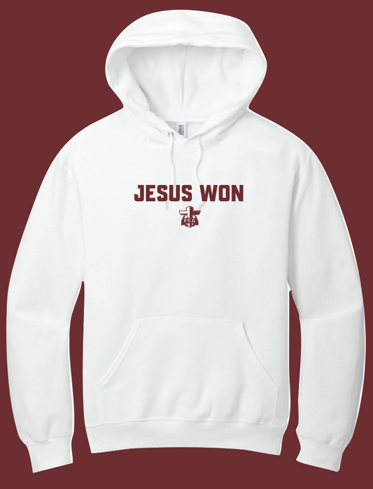 Blanchard FCA "Jesus Won" Design Hooded Sweatshirt