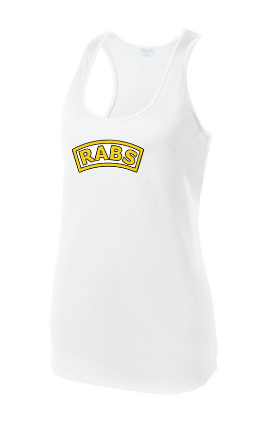 RABS Moisture-Wicking Women's Tank (white)