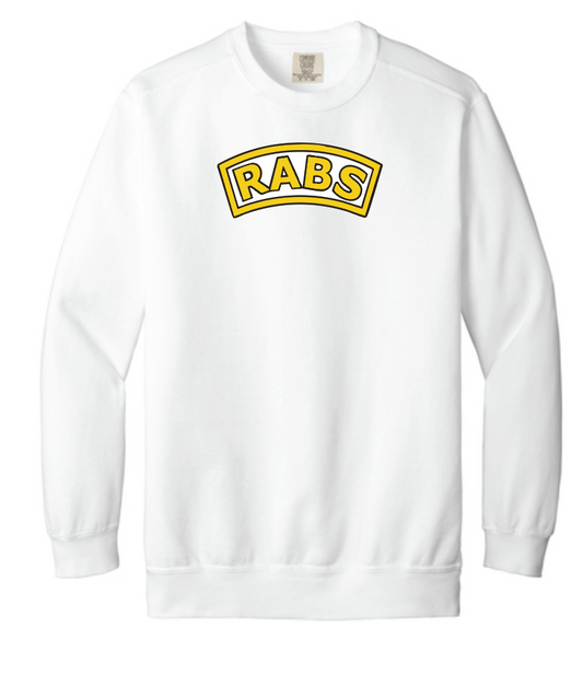 RABS Comfort Colors Sweatshirt (white)