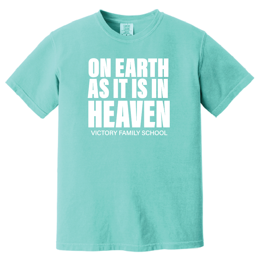 VFS "On Earth" Design Comfort Colors S/S T-shirt (mint)