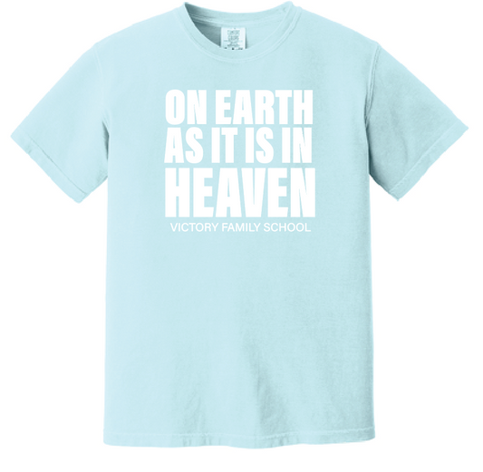 VFS "On Earth" Design Comfort Colors S/S T-shirt (chambray)