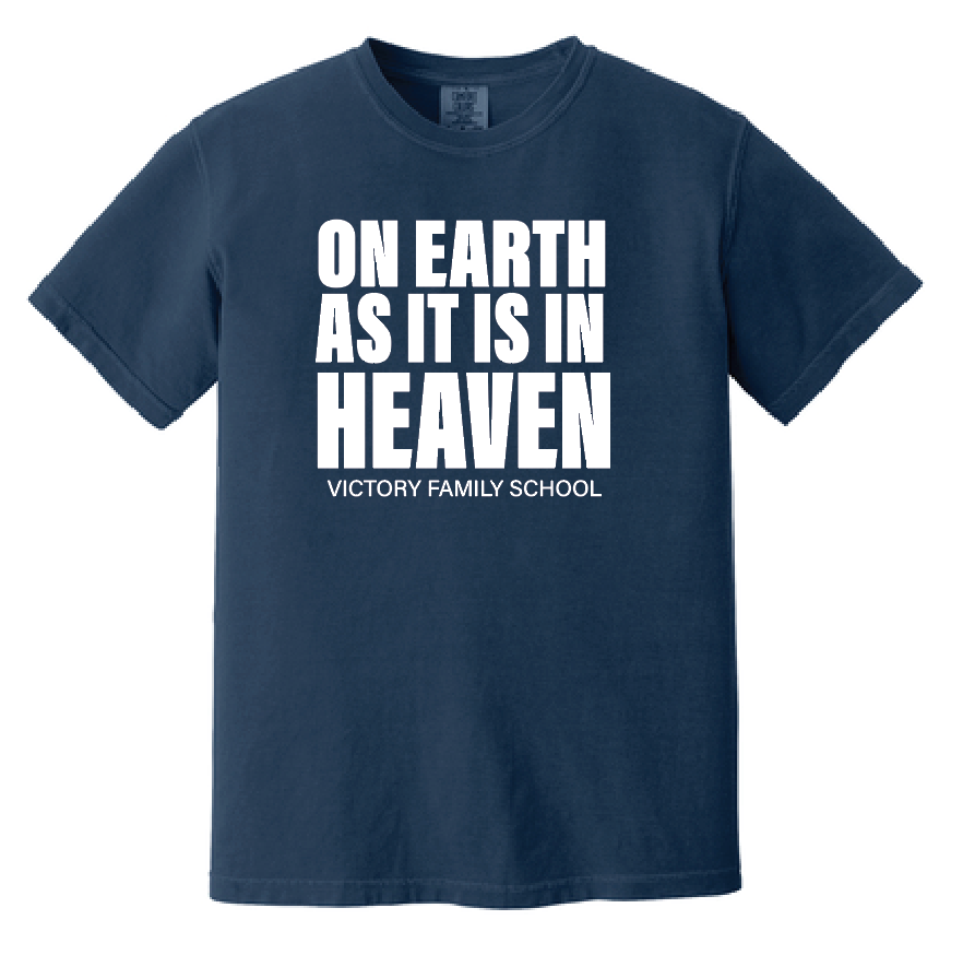 VFS "On Earth" Design Comfort Colors S/S T-shirt (navy)