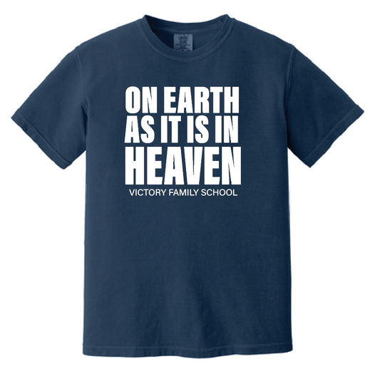 VFS "On Earth" Design Comfort Colors S/S T-shirt (navy)