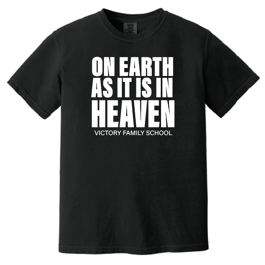 VFS "On Earth" Design Comfort Colors S/S T-shirt (black)