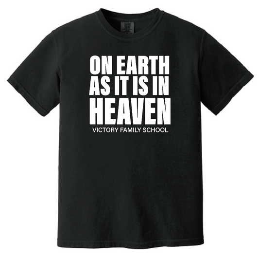 VFS "On Earth" Design Comfort Colors S/S T-shirt (black)