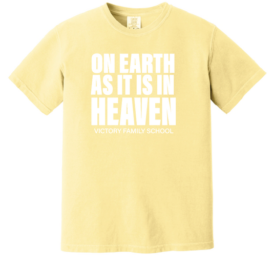 VFS "On Earth" Design Comfort Colors S/S T-shirt (butter)