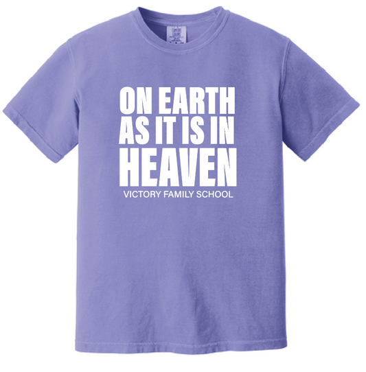VFS "On Earth" Design Comfort Colors S/S T-shirt (violet)