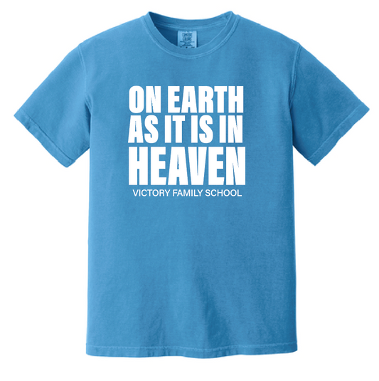 VFS "On Earth" Design Comfort Colors S/S T-shirt (flo blue)