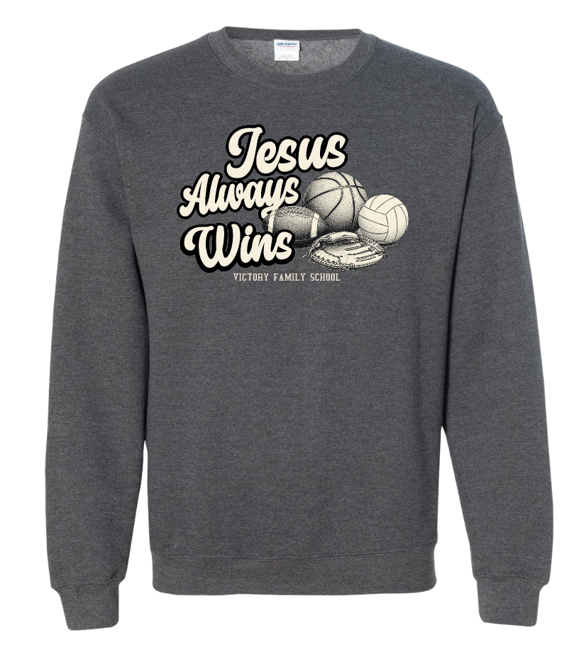 VFS "Always Win" Design Crewneck Sweatshirt