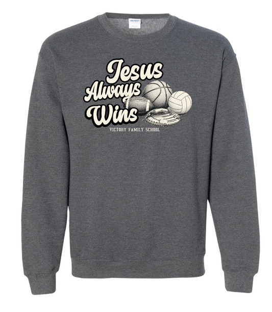 VFS "Always Win" Design Crewneck Sweatshirt