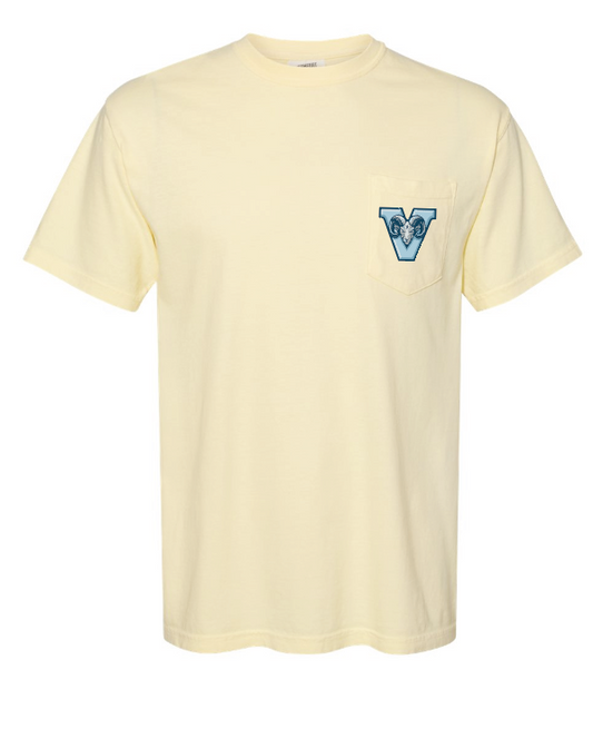 VFS "V Ram" Design Comfort Colors S/S Pocket T-shirt (banana)