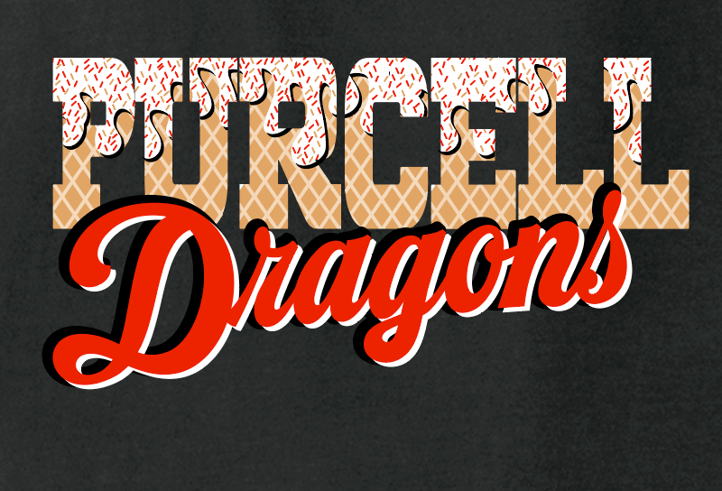 Purcell PTO "Ice Cream" Design Crewneck Sweatshirt