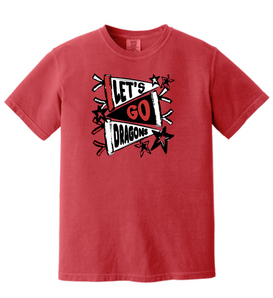 Purcell PTO "Pennants" Design Comfort Colors S/S T-shirt